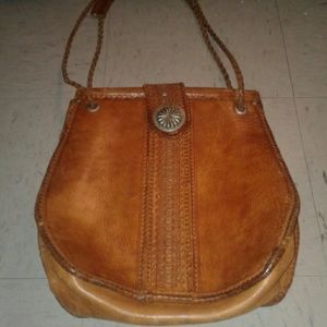 Vintage Leather Shoulder Bag